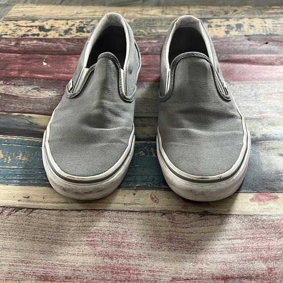 Vans Other - Van’s Unisex Grey Shoes. Mens 7.5 Woman’s 9